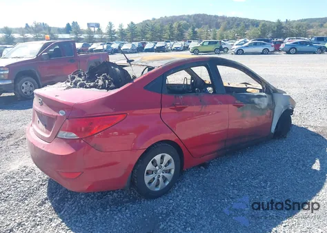 2016 Hyundai Accent Se from USA, damaged, VIN KMHCT4AE2GU017919